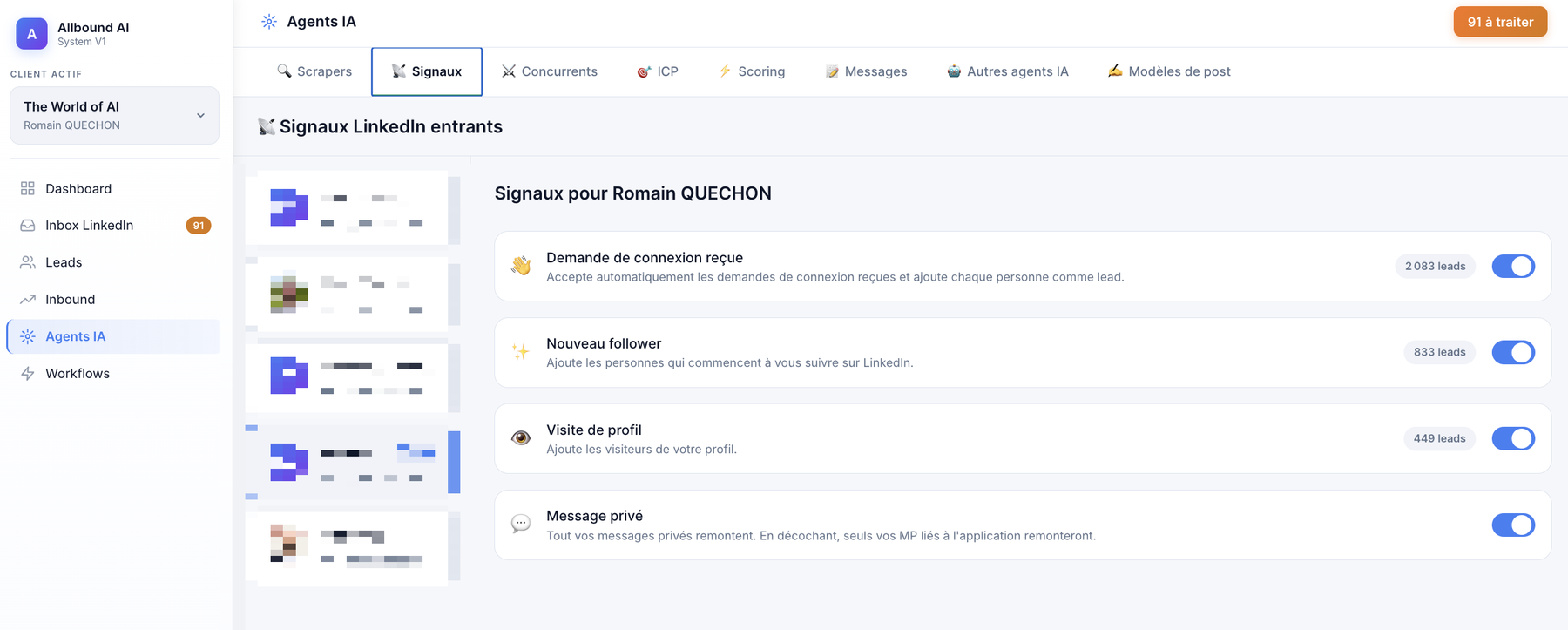 Agents IA > Signaux