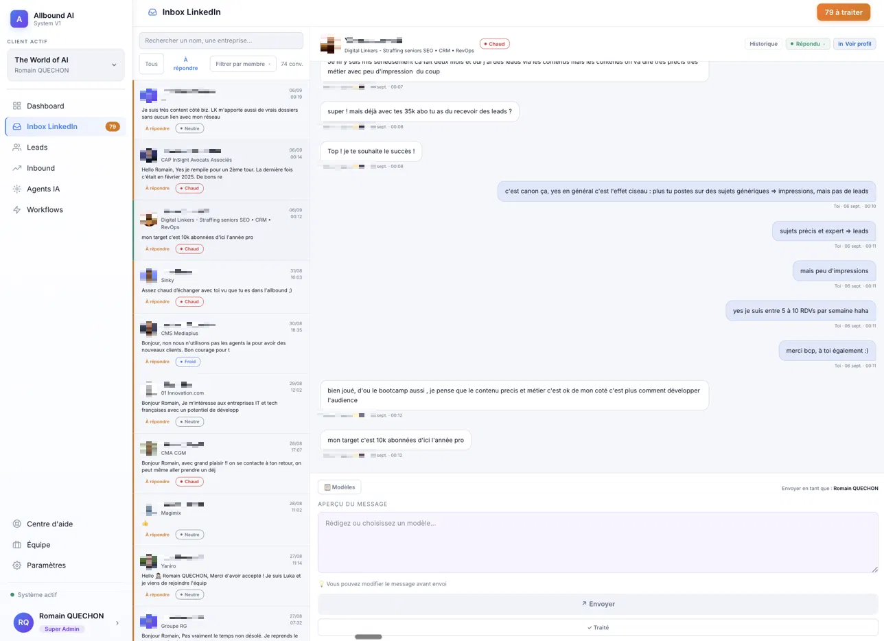 Inbox LinkedIn